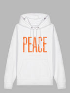 Paix Orange Bio-Baumwoll Hoodie Miami