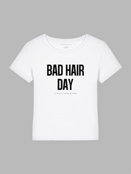 Bad hair day organic cotton T-shirt Mary