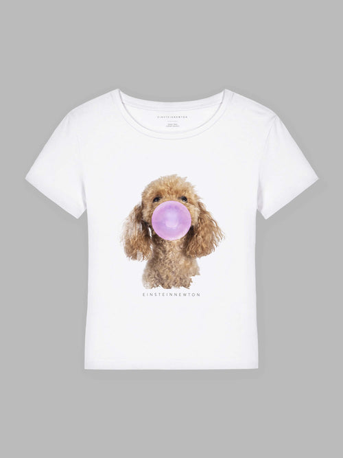 Bubble Poodle Bio-Baumwoll T-Shirt Mary