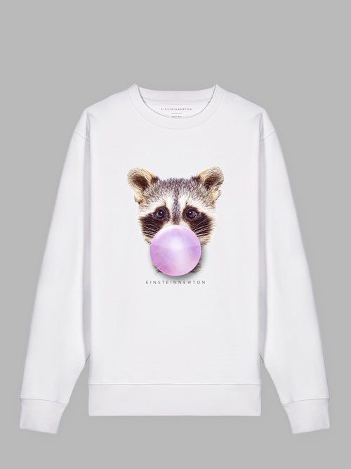 Bubble Racoon Bio-Baumwoll Sweatshirt Madison