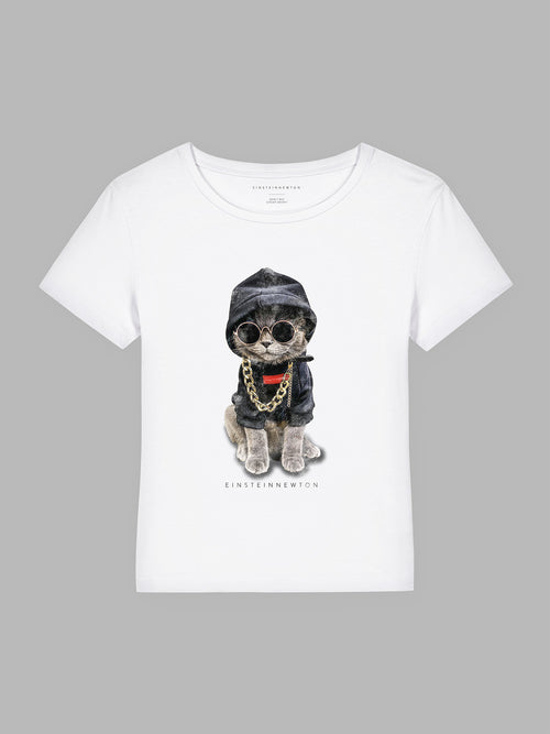 Cat Drip Bio-Baumwoll T-Shirt Mary