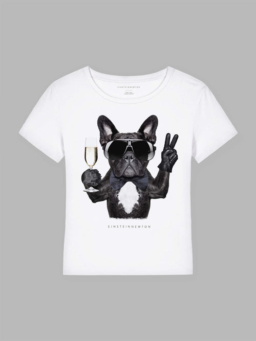 Champagne Dog Bio-Baumwoll T-Shirt Mary