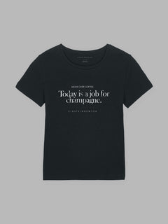 Champagne Job Organic Cotton T-Shirt Mary