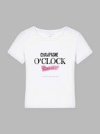 Champagne oClock organic cotton t-shirt Mary