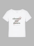 Cheers my Deers organic cotton t-shirt Mary