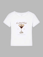 Cocktail Club Organic Cotton T-Shirt Mary