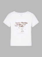 Coffee Club Organic Cotton T-Shirt Bolt