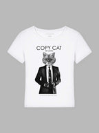 Copy Cat Organic Cotton T-Shirt Mary