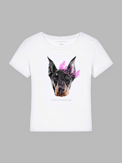 Crown Doberman Organic Cotton T-Shirt Mary