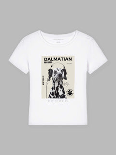 Dalmatian organic cotton t-shirt Mary