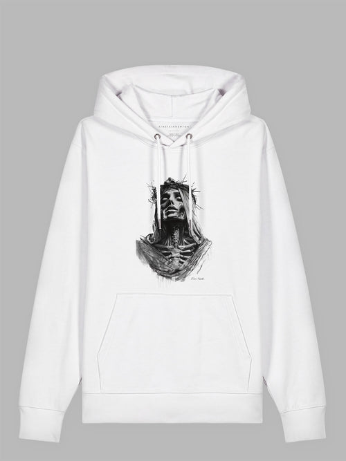 Arrow Skull Organic Cotton Hoodie Brooklyn