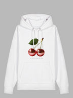 Disco Cherry organic cotton hoodie Miami