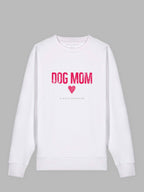 Dog Mom Pinky Organic Cotton Sweatshirt Madison