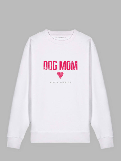 Dog Mom Pinky Organic Cotton Sweatshirt Madison