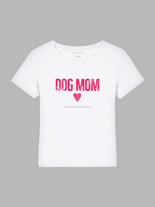 Dog Mom Pinky Organic Cotton T-Shirt Mary