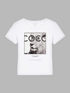 Fashion Animal Organic Cotton T-Shirt Mary