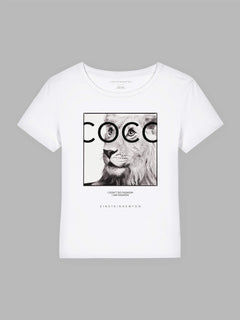 Fashion Animal Organic Cotton T-Shirt Mary