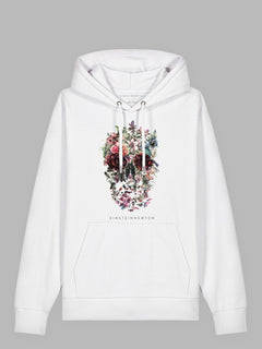 Fleur Skull Bio-Baumwoll Hoodie Miami