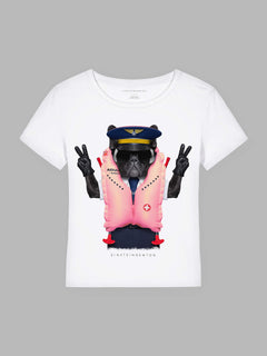 Fly Dog Organic Cotton T-Shirt Mary