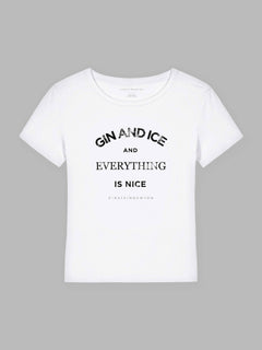 Gin Ice Organic Cotton T-Shirt Mary