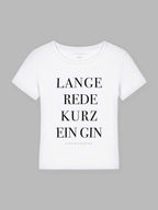 Gin Rede Bio-Baumwoll T-Shirt Mary