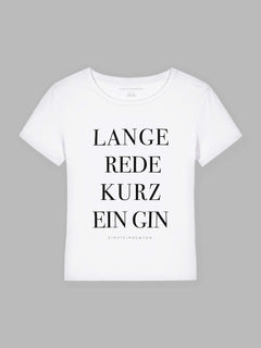 Gin Rede Bio-Baumwoll T-Shirt Mary