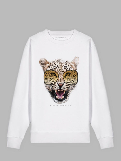 Glas Leopard Bio-Baumwoll Sweatshirt Madison