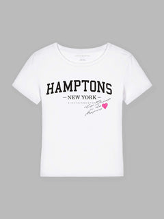 Hamptons organic cotton t-shirt Mary