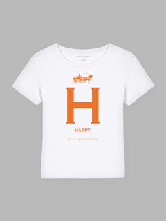 Happy Paris Organic Cotton T-Shirt Mary