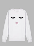 Lashes organic cotton sweatshirt Madison