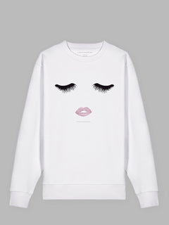 Lashes organic cotton sweatshirt Madison