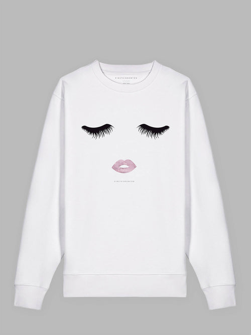 Lashes organic cotton sweatshirt Madison