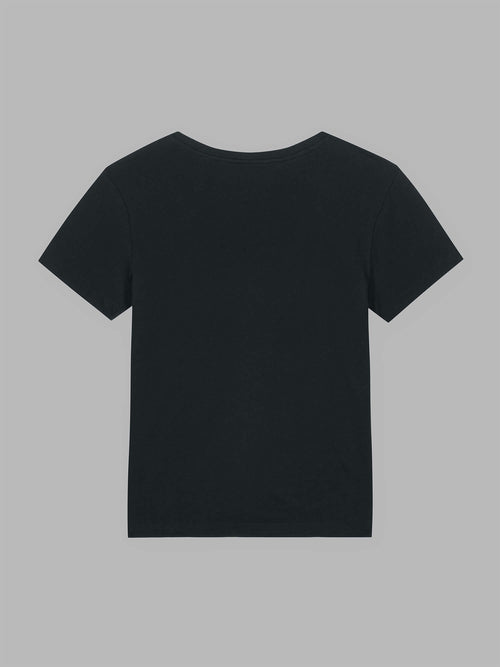 Queen Black Organic Cotton T-Shirt Mary