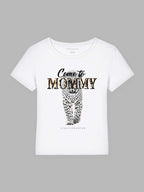 Mommy organic cotton t-shirt Mary