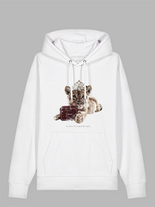 Lion Princess organic cotton hoodie Miami