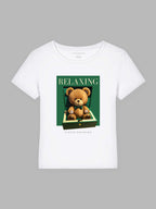 Relaxing organic cotton T-shirt Mary