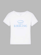 Riesling organic cotton T-shirt Mary