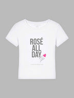 Rose all Day Organic Cotton T-Shirt Mary