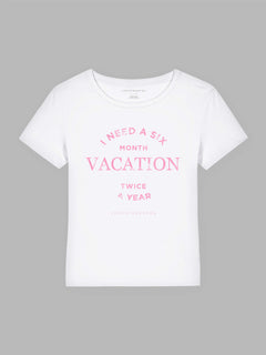 Rose Vacation organic cotton t-shirt Mary