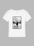 St.Moritz Waiter organic cotton T-shirt Mary