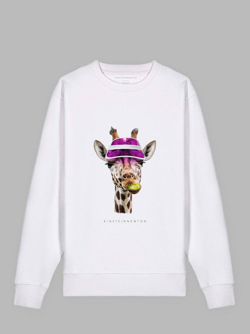 Tennis Giraffe Bio-Baumwoll Sweatshirt Madison