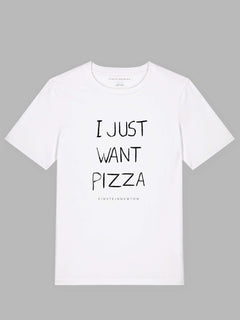 Want Pizza Bio-Baumwoll T-Shirt Bolt